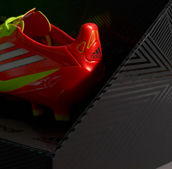 Progress Packaging Adidas Retail Fashion Boxes Acrylic UV Spot Varnish FMCG Football