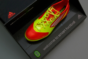 Progress Packaging Adidas Retail Fashion Boxes Internal UV Spot Varnish FMCG Football Boots