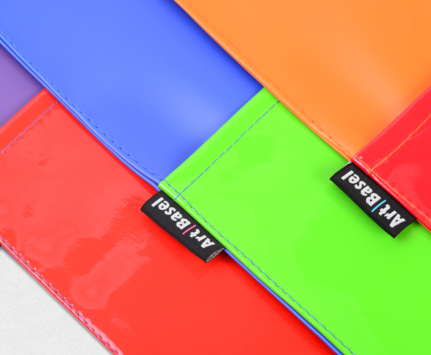 Progress Packaging ArtBasel Tote Bag PVC Coloured Custom Bright