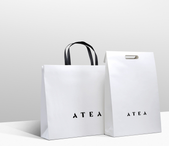 Progress Packaging Atea Carrier Bags Luxury Fashion Paper Folding Handles Die Cut Range