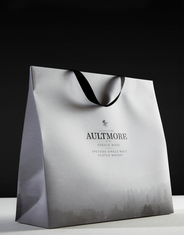 Progress Packaging Aultmore Retail Drinks Carrier Bags Drinks Printing Litho Whisky