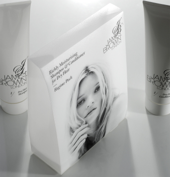 Progress Packaging James Brown Plastic Luxury Printing Hair Care