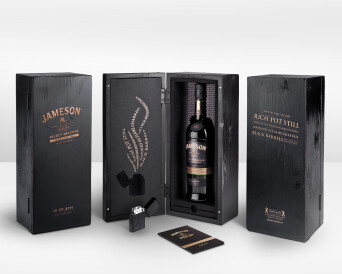 Progress Packaging Jameson Boxes Retail Whisky Wood Box Making