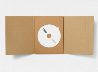 Progress Packaging Nexus Julia Boxes Creative Corrugate Card Media Holder