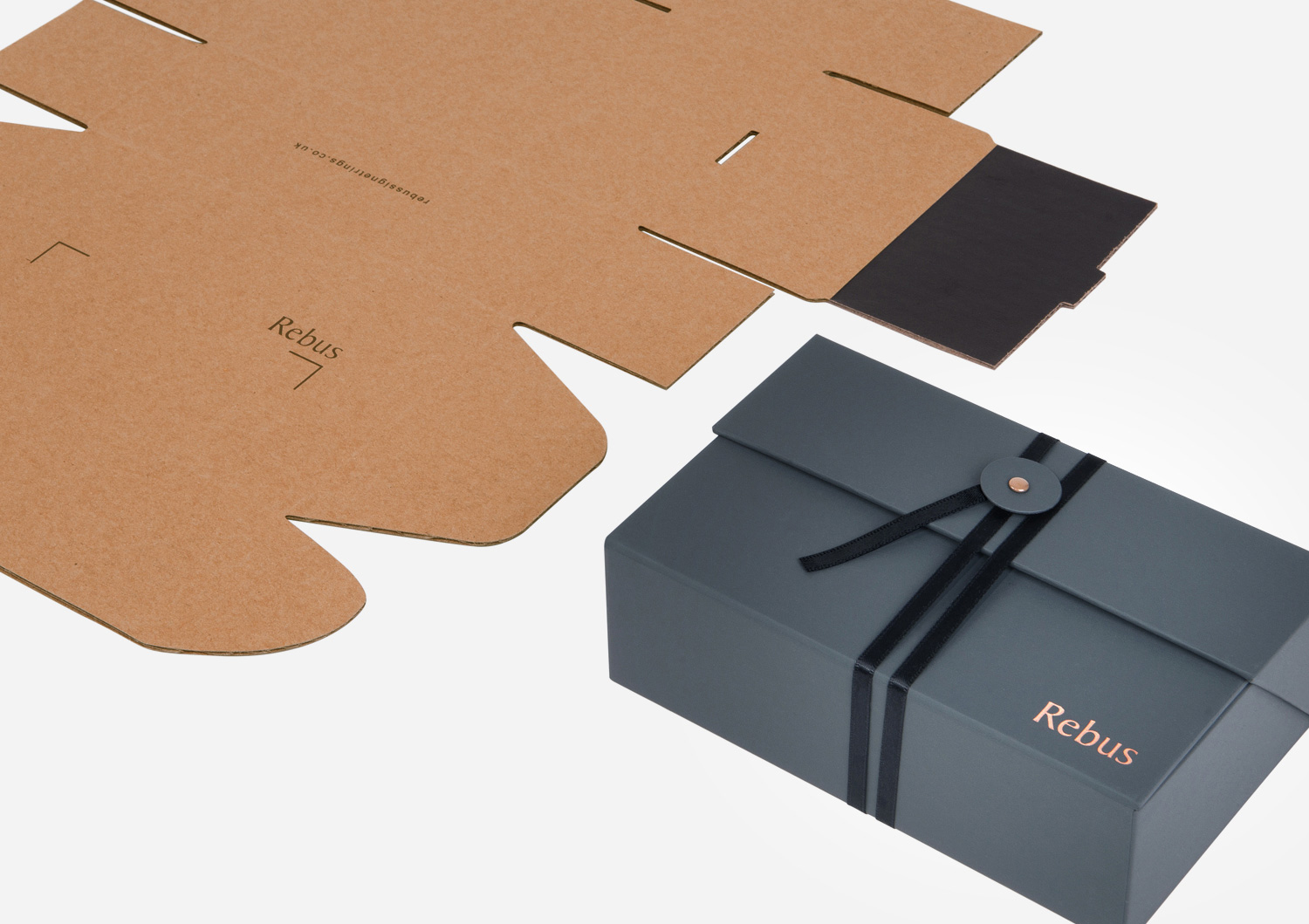 Progress Packaging Rebus Folding Corrugate Fold Flat Corrugate Card