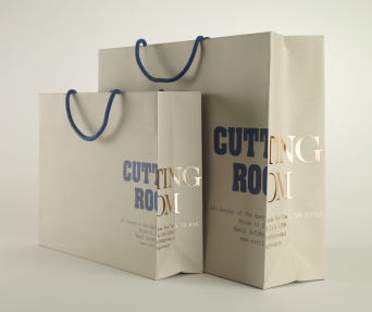 Progress Cutting Room Packaging Made Thought bag
