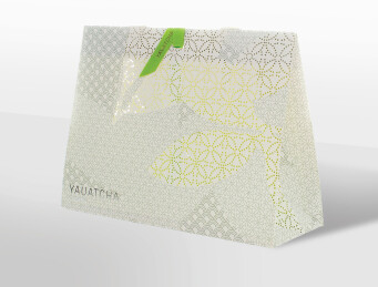 Progress Packaging Made Thought Yauatcha Laser Cut Retail Bag