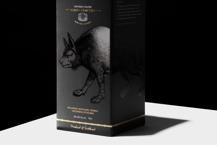 Wolfburn Whisky Progress Packaging Crash Bottom Box