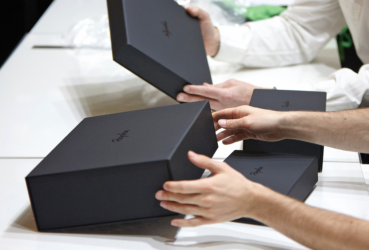 Progress Packaging Rapha Boxes Creative Luxury Bespoke Meeting