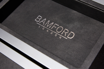 Progress Packaging Bamford Heritage Watch Luxury Wood Silver Foil
