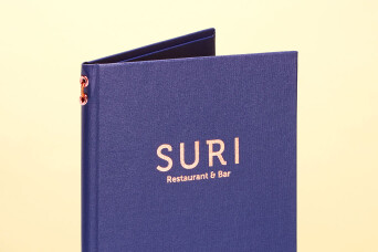 Progress Packaging Luxury Bespoke Creative Reataurant Menu Suri