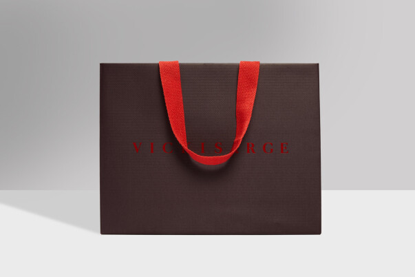 Progress Packaging Vickisarge Luxury Retail Carrier Bag