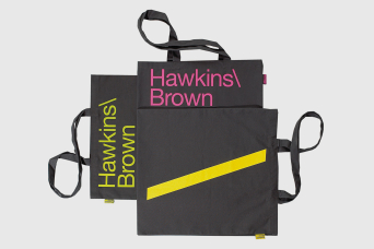 Progress Packaging SEA Hawkins Brown Thought Canvas Tote Creative Bespoke