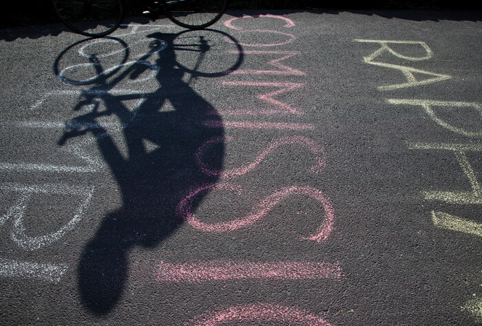 Progress Packaging Tour de France Tour de Yorkshire Chalk Grafitti