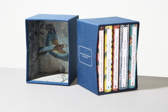 Progress Packaging Bespoke Slipcase Book Book cloth Collector Edition Box Set Chevron Cut Creative Partnership