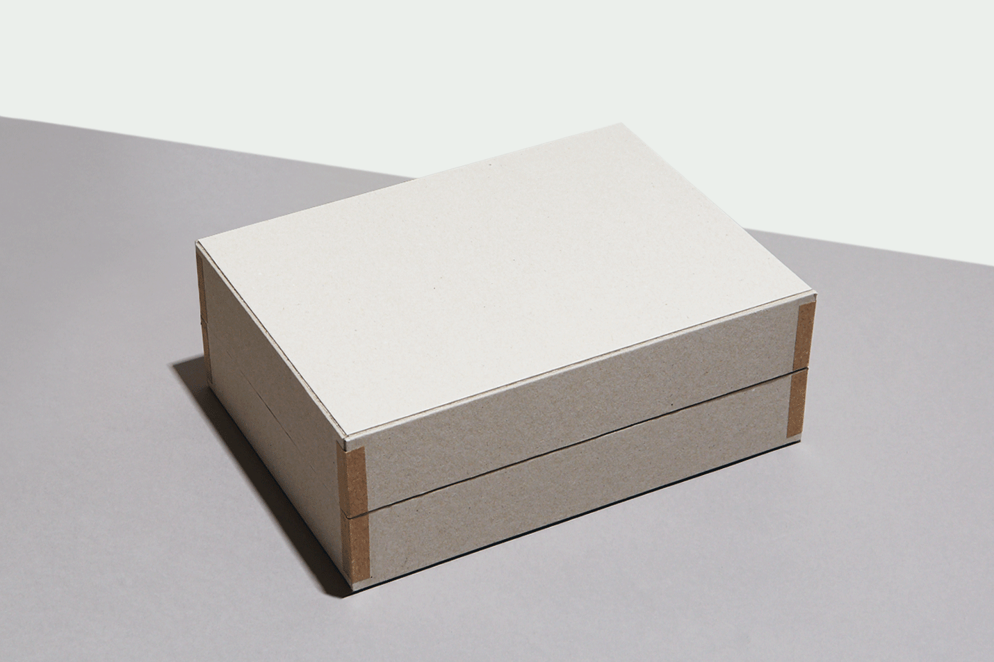 Progress Packaging Greyboard Paper Over Board Bespoke Luxury Custom Box Boxes Manufacture Scored Folded Lid And Base