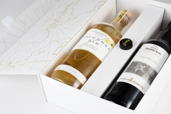 Progress Packaging Salcombe Gin Spirits Bottle Retail Luxury Foil Quality Bespoke Minimal Alcohol Gift Presentation