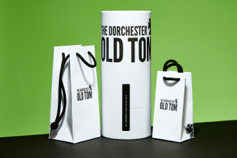 Progress Packaging The Dorchester Old Tom Gin Spirits Luxury Bespoke Minimal Alcohol Custom Tube Manufacture Production