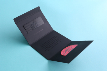 Progress Packaging Creative Production Manufacture Print Card Envelope Membership Credit Self Assembly Secure Tactile Rubber Effect Direct Mail Marketing Welcome
