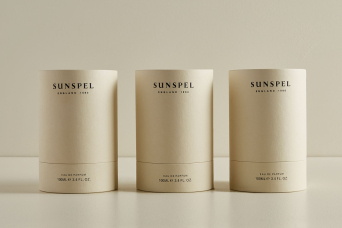 Progress Packaging Sunspel Beauty Fragrance Bottle Candle Glass Retail Luxury Carton Gift Branded Bespoke Creative Black Foill Manufacture Production 02