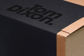 Progress Packaging Tom Dixon Environmentally Friendly Luxury Bespoke Retail Pcw Recyclable Corrugate Mailing Boxes Range Sticker E Commerce Tear Strip 03