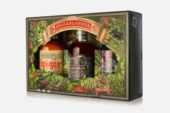 Don Papa Rum Spirits Dinks Alcohol Retail Packaging Box Set Printed Embossed Fold Flat Custom Creative Production Manufacture Progress 01