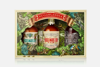 Don Papa Rum Spirits Dinks Alcohol Retail Packaging Box Set Printed Embossed Fold Flat Custom Creative Production Manufacture Progress 04