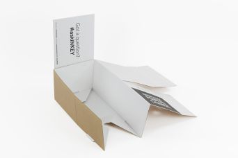 Skincare Packaging, Corrugated, Recyclable, Carton, Box, Sustainable, Commerce, Custom Printed, Branded, The Inkey List, Progress 06