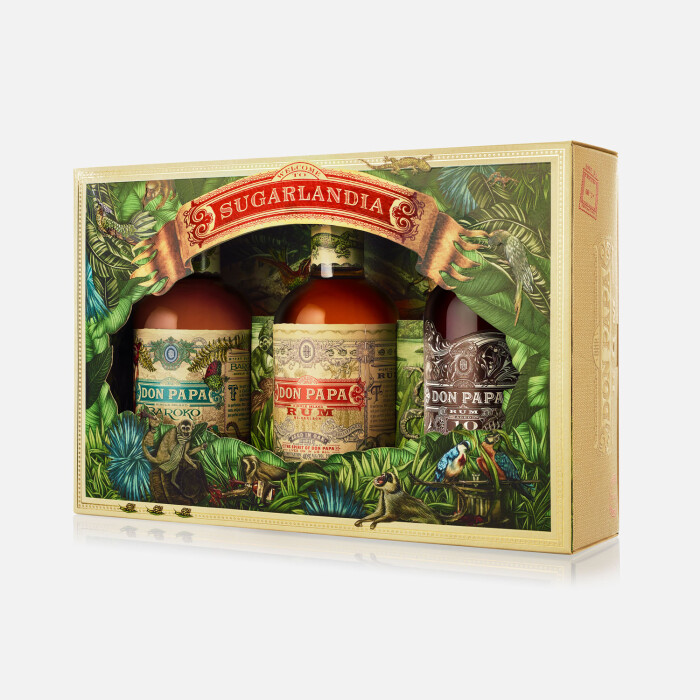 Don Papa Rum Spirits Dinks Alcohol Retail Packaging Box Set Printed Embossed Fold Flat Custom Creative Production Manufacture Progress 02