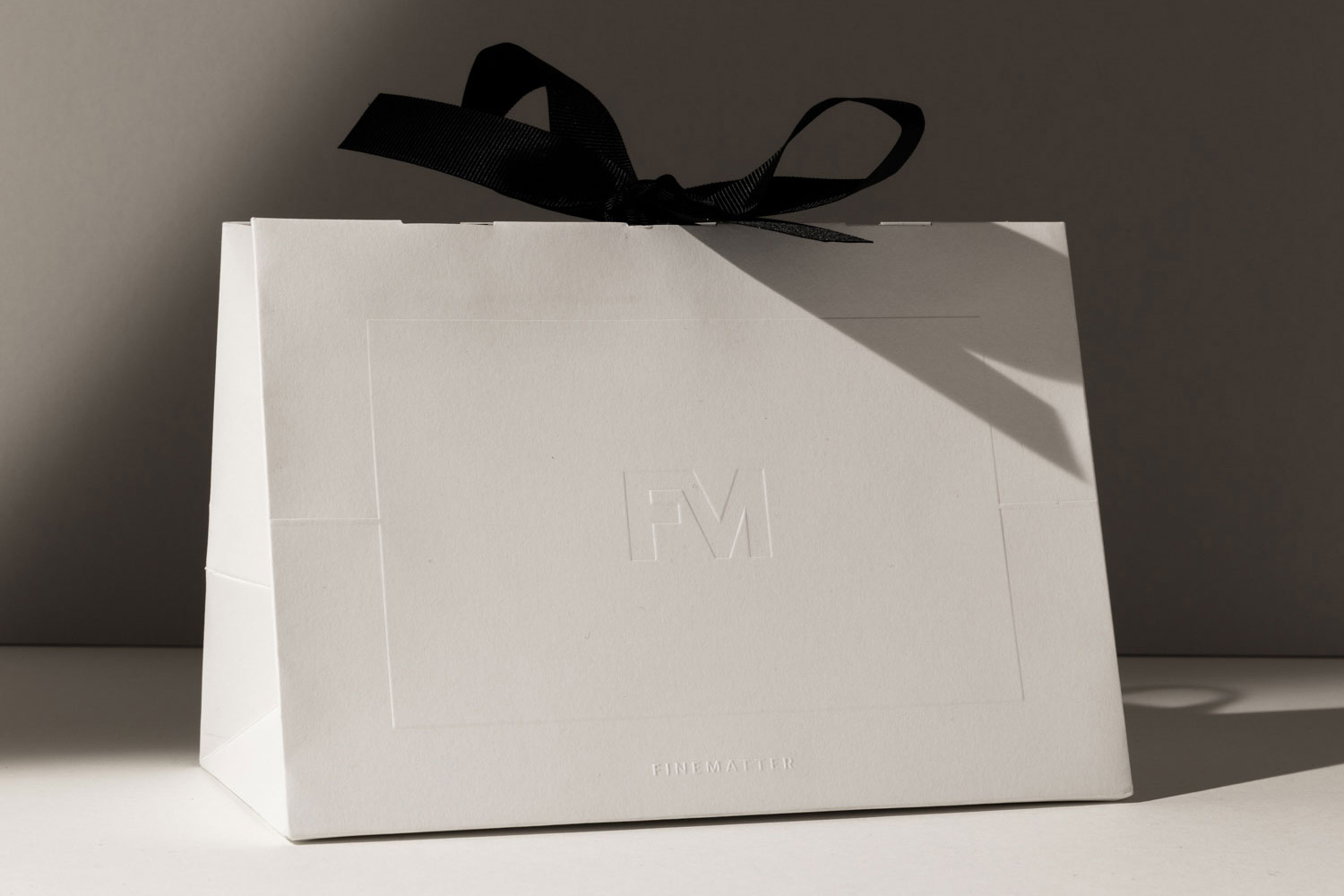 Custom Carrier Bag Manufacture Paper Ribbon Handle Ecofriendly