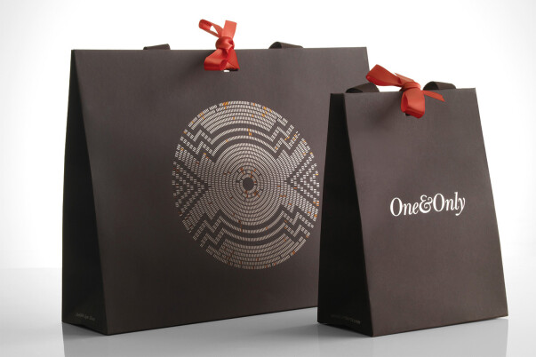 Progress Packaging Oneonly Carrier Bags Luxury Property Resorts Colorplan Ribbon Thumb