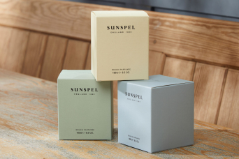 Progress Packaging, Sunspel, Candle Packaging, Eco Friendly, Creative Packaging Production 0468
