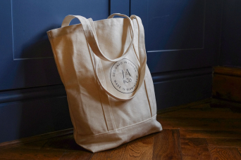 Personalised cotton bags, branded tote bags, custom packaging, tote bags printing, luxury, personalised tote bags, Progress Packaging