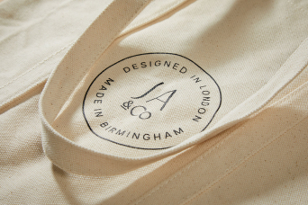 Personalised cotton bags, branded tote bags, custom packaging, tote bags printing, luxury, personalised tote bags, Progress Packaging 2