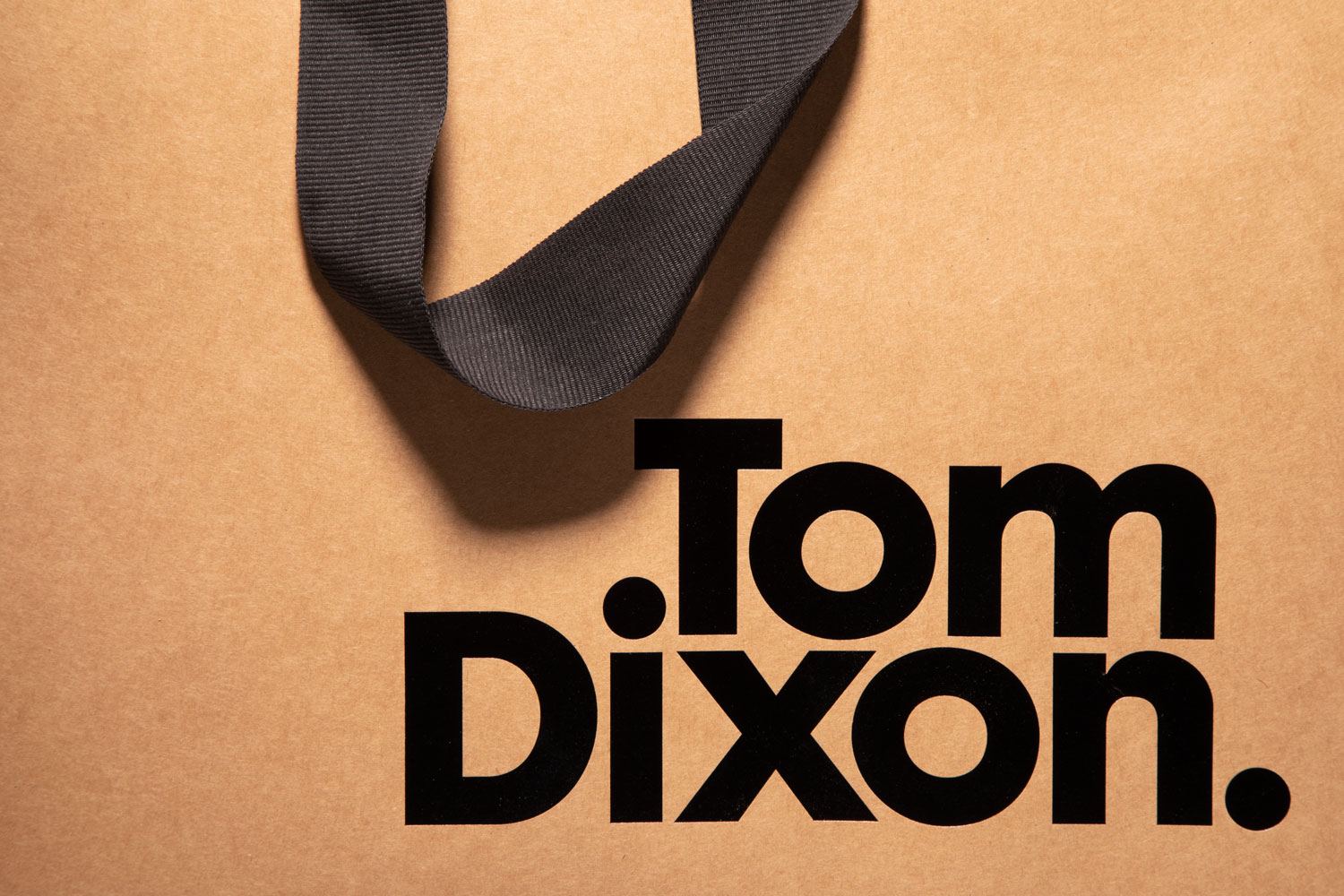 Tom Dixon Fully Recylable Carrier Bag Paper Ribbon Handles1153