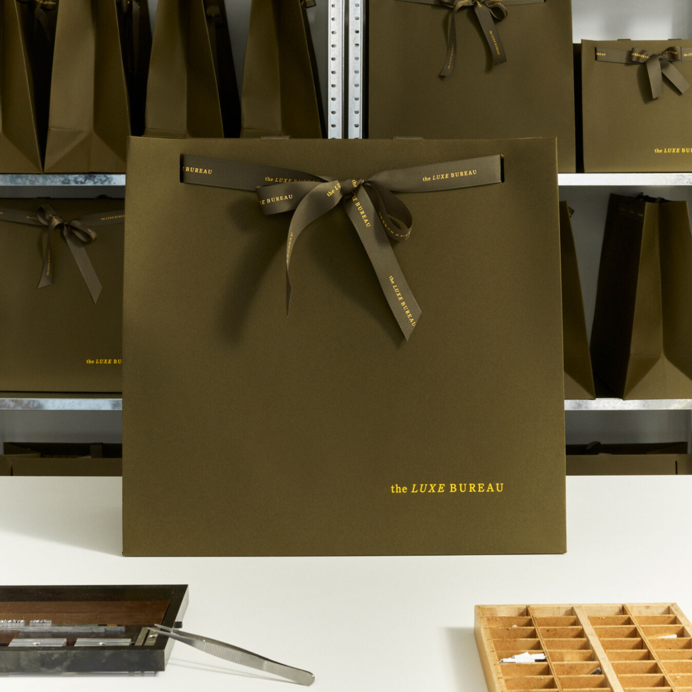 Progress Packaging The Luxe Bureau Carrier Bag Thumb Sq 2